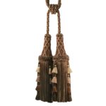 11" ORSAY SILK DOUBLE TASSEL TIEBACK