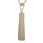 TOSCANA LEATHER TASSEL TIEBACK
