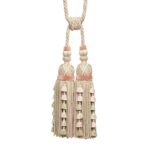 VERONIQUE DOUBLE TASSEL TIEBACK
