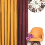 Ткань канвас, цвет: коралловый, ADEKO Luxury — 8208
