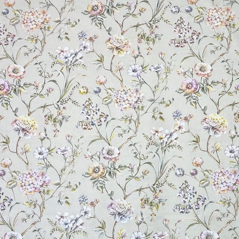 Ткань хлопок Дом Каро Jardin — 02