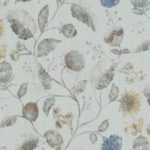 Ткань принт Daylight & Liontex Giverny — Faded Blue