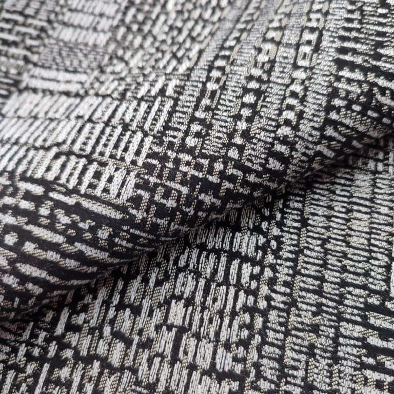 Ткань жаккард Daylight & Liontex Isida — Charcoal
