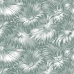 Ткань жаккард Daylight & Liontex Leafy Shade — Fog
