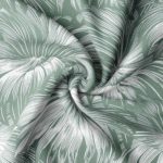 Ткань жаккард Daylight & Liontex Leafy Shade — Fog