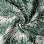 Ткань жаккард Daylight & Liontex Leafy Shade — Jungle Green