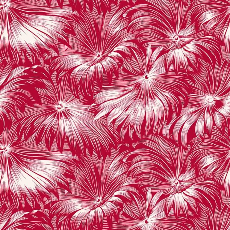 Ткань жаккард Daylight & Liontex Leafy Shade — Passion
