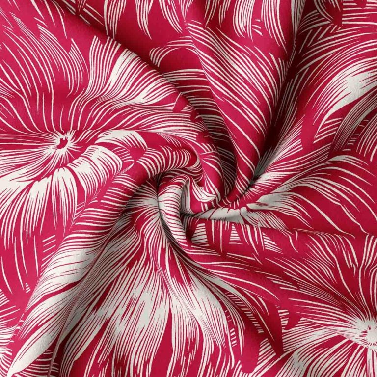 Ткань жаккард Daylight & Liontex Leafy Shade — Passion