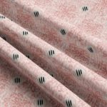 Ткань рогожка Daylight & Liontex Mirage — Salmon Pink
