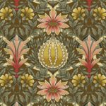 Ткань бархат Daylight & Liontex Pineapple — Gentle Red