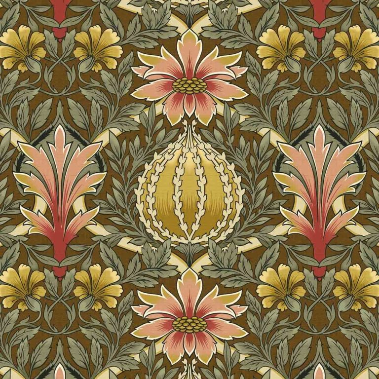 Ткань бархат Daylight & Liontex Pineapple — Gentle Red