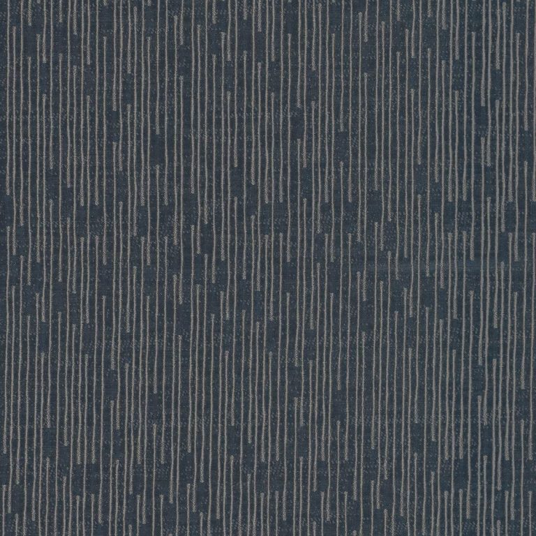 Ткань жаккард Daylight & Liontex Qubit — Indigo