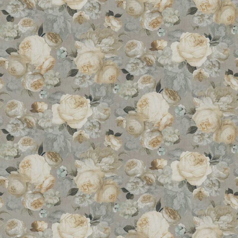 Ткань принт Daylight & Liontex Rose — Golden