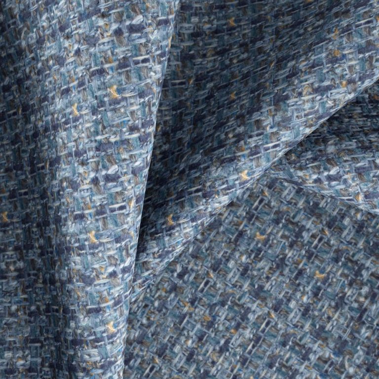 Ткань рогожка Daylight & Liontex Sorbetto — Denim