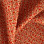 Ткань рогожка Daylight & Liontex Sorbetto — Strawberry