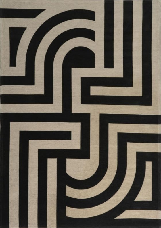 Ковёр Tiffany Black - Carpet decor by Fargotex - 200x300x0,6
