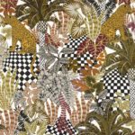 Ткань принт Casamance Neofelis 49710172