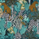 Ткань принт Casamance Neofelis 49710273