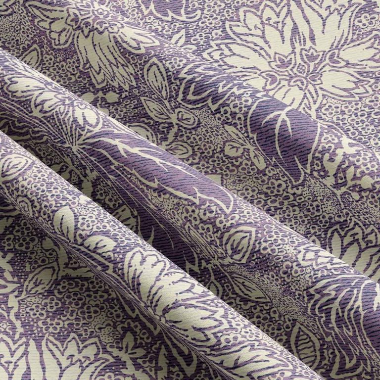 Ткань рогожка Bluebell Springtime от Daylight & Liontex