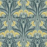 Ткань рогожка Dandelion Golden от Daylight & Liontex