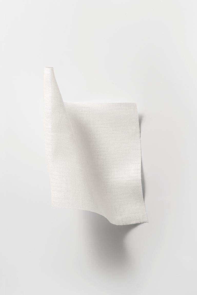 Ткань Dedar Acquerello Chevron 001 bianco, фото 2