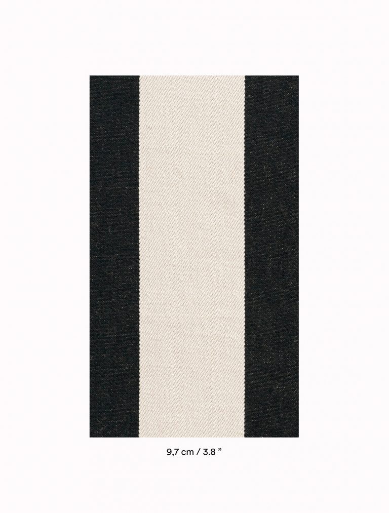 Ткань Dedar Belmondo 001 cristallo nero, фото 3
