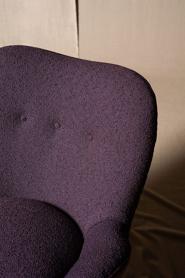 Ткань Dedar Lupo 005 plum, фото 2