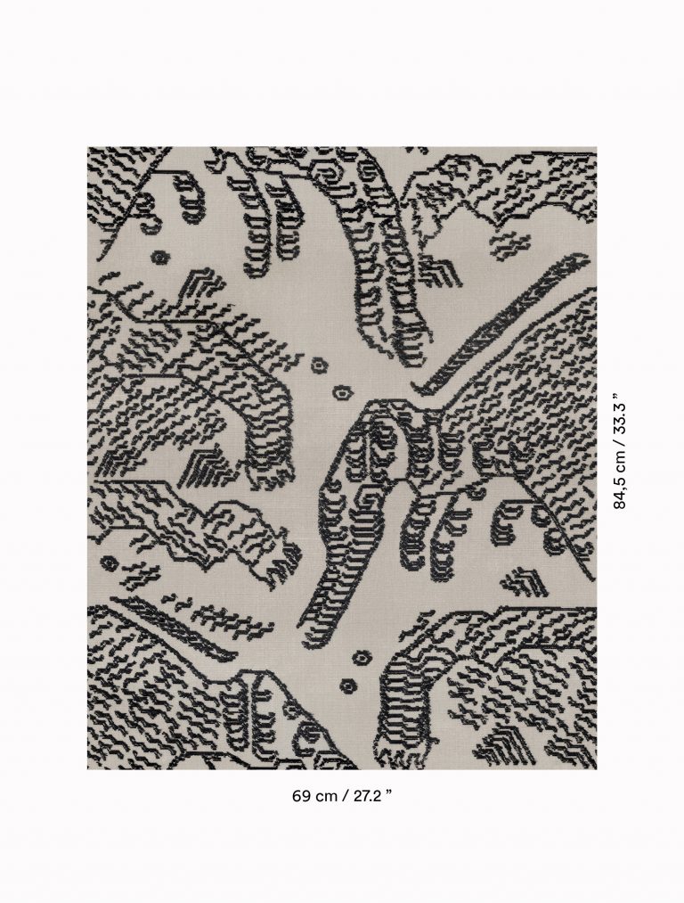 Ткань — Dedar — Tiger Mountain — 001 graphite — 00T1801500001