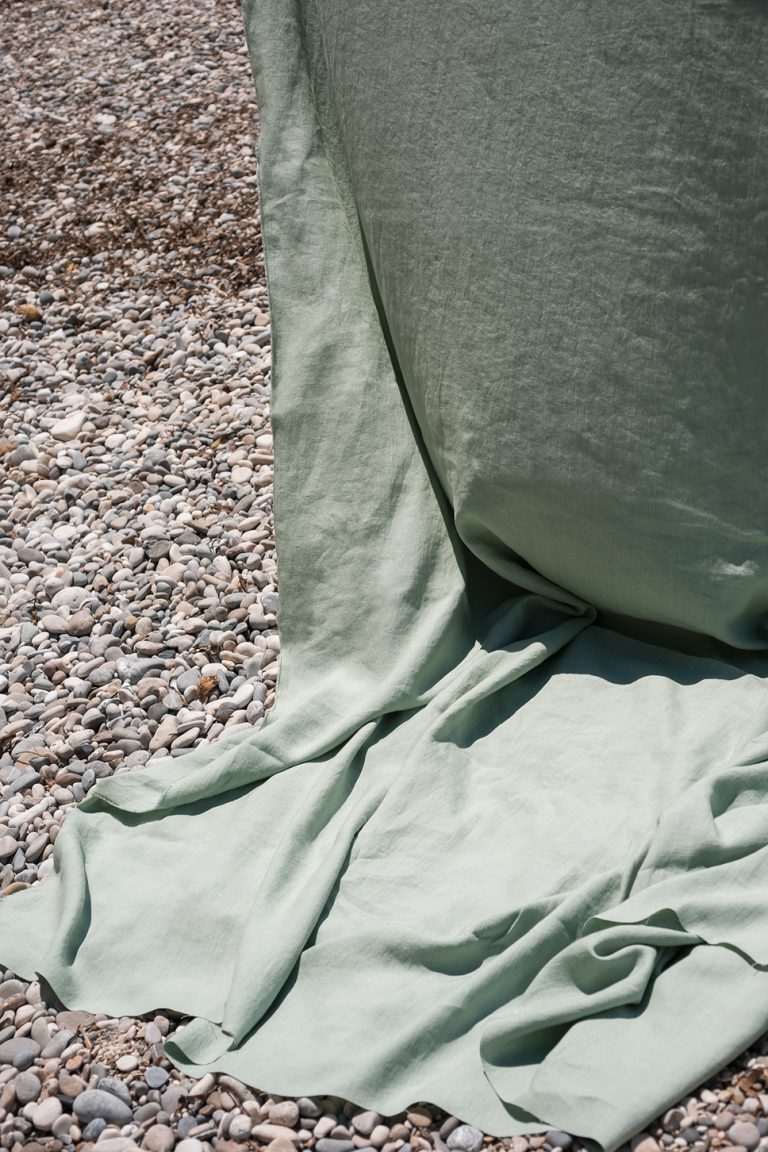 Ткань Dedar Wide Linen Flaubert 006 glacier, фото 2