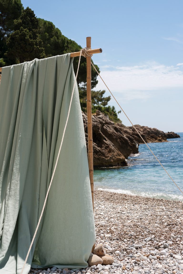 Ткань Dedar Wide Linen Flaubert 006 glacier, фото 3