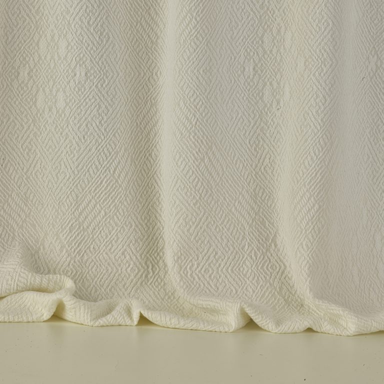 Ткань Dedar Wide Wool Macro 004 bianco