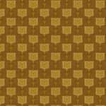 Ткань бархат Fleur-de-lis Light Gold от Daylight & Liontex