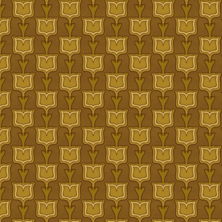 Ткань бархат Fleur-de-lis Light Gold от Daylight & Liontex