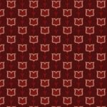 Ткань бархат Fleur-de-lis Ruby от Daylight & Liontex