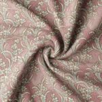 Ткань рогожка Forget-me-not Rose Dust от Daylight & Liontex