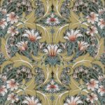 Ткань рогожка Lily Light Gold от Daylight & Liontex