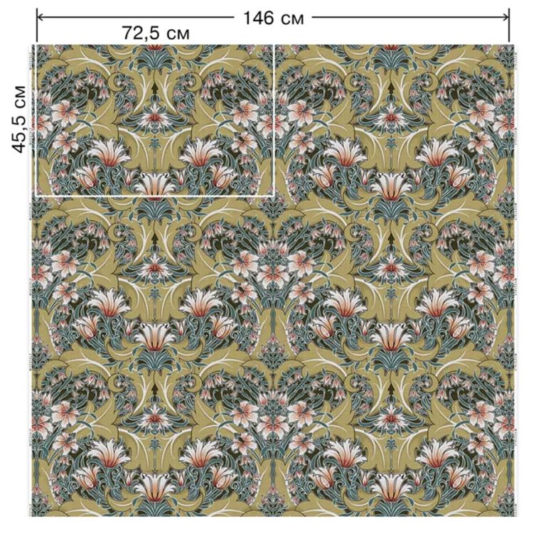 Ткань рогожка Lily Light Gold от Daylight & Liontex