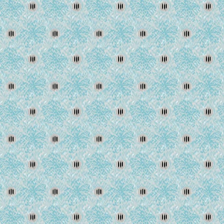 Ткань рогожка Mirage Cyan от Daylight & Liontex