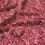 Ткань рогожка Mystery Ruby от Daylight & Liontex