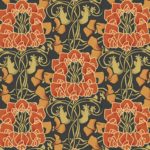 Ткань рогожка Orchid Fire от Daylight & Liontex