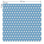 Ткань рогожка Cloud Nine Сeruleum от Daylight & Liontex