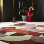 Ковёр Cosmo red pale green 095203 — Brink & Campman