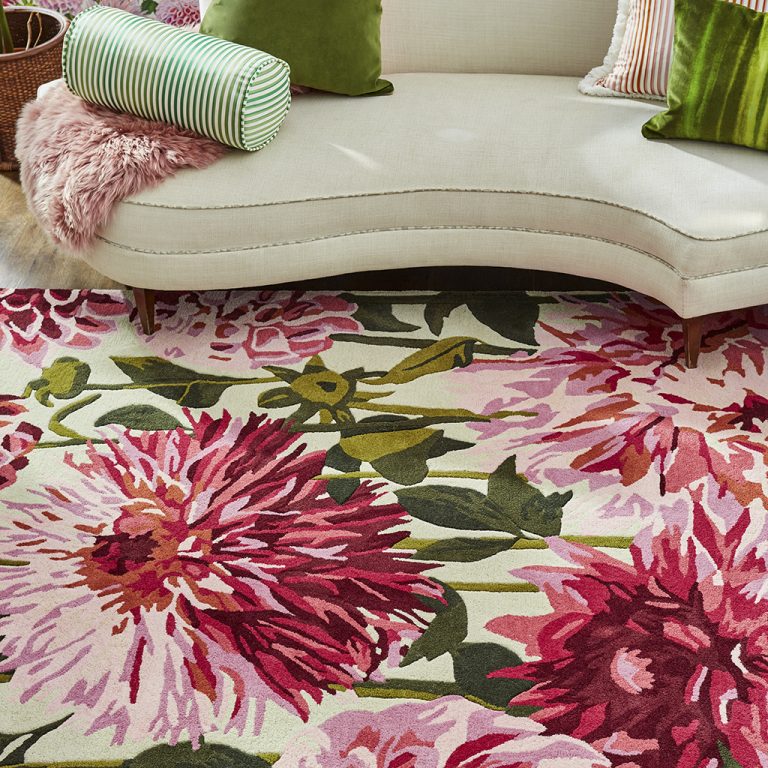 Ковёр Dahlia Fuchsia Palm 142402 — Harlequin