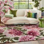 Ковёр Dahlia Fuchsia Palm 142402 — Harlequin