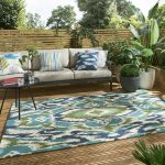 Ковёр Ixora in-outdoor Emerald Palm 442007 — Harlequin