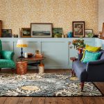Ковёр Seaweed Teal 127008 — Morris & Co