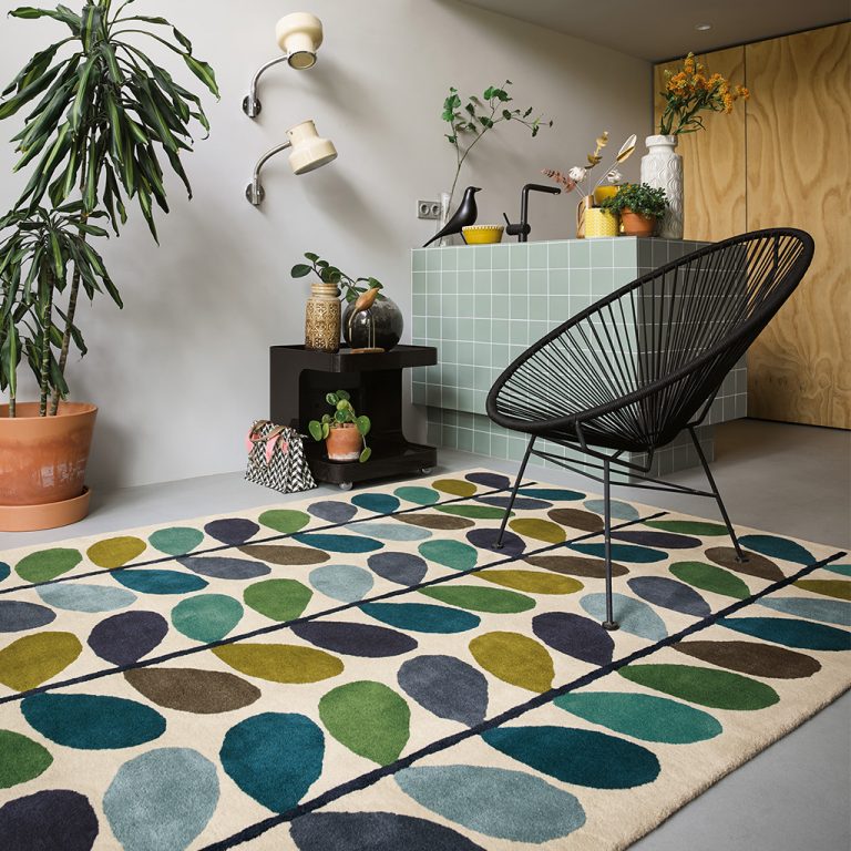 Ковёр Stem Kingfisher Multi 59507 — Orla Kiely