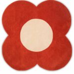 Ковёр Flower round Tomato 61303 - Orla Kiely - 200х200
