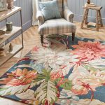 Ковёр Dahlia & Rosehip Teal 50608 — Sanderson