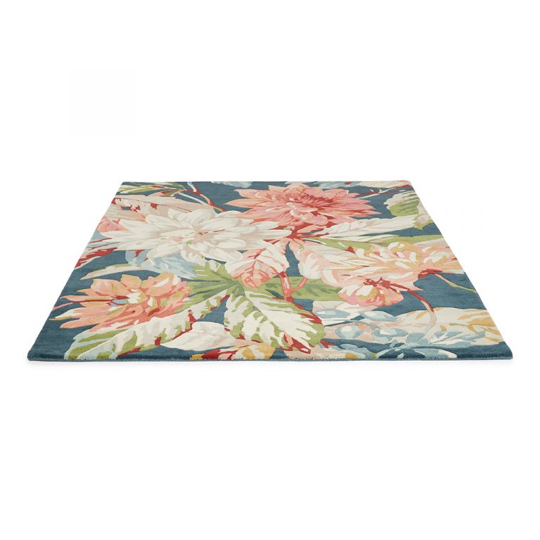 Ковёр Dahlia & Rosehip Teal 50608 — Sanderson